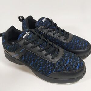 KR Strikeforce Flyer Mesh Lite Black/Blue Wide Width Mens Bowling Shoes sz 10